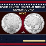 1 oz Silver Round - Buffalo Nickle Style
