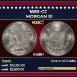1885-cc Morgan Dollar $1 ms66+ SEGS