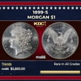 1899-s Morgan Dollar $1 ms66 SEGS