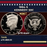 1994-s Proof Kennedy Half Dollar 50c pr70 dcam SEGS