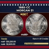 1885-cc Morgan Dollar $1 ms66+ SEGS