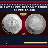 2024 Tokelau 1 oz Silver $5 Zodiac Series: Libra Coin