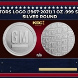 General Motors Logo (1967-2021) 1 oz .999 Silver Round