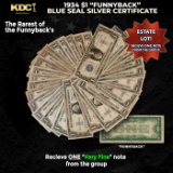 1x 1934 $1 Funnyback Blue Seal Silver Certificate Grades VF