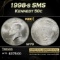 1998-s SMS Kennedy Half Dollar 50c sp70 SEGS