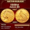 1909-d Gold Indian Half Eagle $5 Choice+ Unc USCG