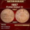 1857 Flying Eagle Cent 1c ms63+ SEGS