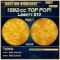 1892-cc Gold Liberty Eagle TOP POP! $10 ms64 SEGS