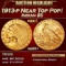 1913-p Gold Indian Half Eagle Near Top Pop! $5 GEM+ Unc USCG