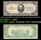1928 $20 Gold Certificate FR-2402 Woods/Mellon Grades vf++