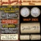 ES- 20 SEARS Circ Morgan Dollar $1 Roll Silver 1894/'P' Rev Ends