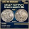 1942-p Walking Liberty Half Dollar TOP POP! 50c ms68+ SEGS