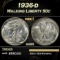 1936-d Walking Liberty Half Dollar 50c Grades ms65