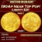 1904-p Gold Liberty Double Eagle Near Top Pop! $20 ms66+ SEGS