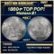 1880-p Morgan Dollar TOP POP! $1 ms67 SEGS