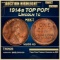 1914-s Lincoln Cent 1c ms66 rd SEGS