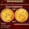 1903 Jefferson Louisiana Purchase Gold Commem Dollar Near Top Pop! 1 ms67+ SEGS