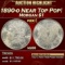 1890-o Morgan Dollar Near Top Pop! $1 ms66 SEGS
