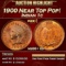 1900 Indian Cent Near Top Pop! 1c ms66+ rd SEGS