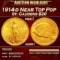1914-d Gold St. Gaudens Double Eagle Near Top Pop $20 ms66+ SEGS