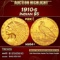 1910-s Gold Indian Half Eagle $5 Choice+ Unc USCG