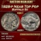 1928-p Buffalo Nickel Near Top Pop 5c ms66+ SEGS