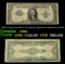 1923 $1 large size Silver Certificate Grades vf+ Signatures Speelman/White