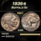 1936-s Buffalo Nickel 5c Grades ms66