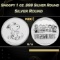 Snoopy 1 oz .999 Silver Round