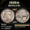 1935-d Buffalo Nickel 5c Grades ms65+