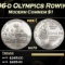 1996-d Olympics Rowing Modern Commem Dollar $1 ms70 SEGS