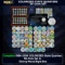 Complete 1999-2009 COLORIZED State Quarters 56-Coin Set in Cherry Wood Style Box