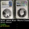 NGC NGC 2016 Star Wars Classic R2-D2 1oz Silver $2 Australlian Tuvalu Proof pr70 dcam NGC