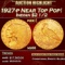 1927-p Gold Indian Quarter Eagle Near Top Pop! $2 1/2 ms66 USCG