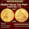 1928-p Gold Indian Quarter Eagle Near Top Pop! $2 1/2 ms66 USCG