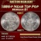 1886-p Morgan Dollar Near Top Pop $1 ms67+ SEGS
