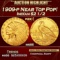 1909-p Gold Indian Quarter Eagle Near Top Pop! $2 1/2 ms66 USCG