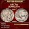 1917-d Buffalo Nickel 5c ms65+ SEGS