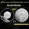 2022 Mesa Grande 1 oz Silver $10 Nasa Meatball Logo Coin