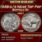 1938-d/s Buffalo Nickel Near Top Pop 5c ms68 SEGS