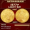 1877-p Gold Liberty Double Eagle $20 ms63+ SEGS
