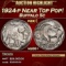 1924-p Buffalo Nickel Near Top Pop! 5c ms66+ SEGS