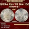 1879-s Rev '78 Top 100 Morgan Dollar $1 ms63+ SEGS