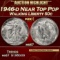 1946-d Walking Liberty Half Dollar Near Top Pop 50c ms67 SEGS