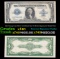1923 $1 large size Silver Certificate Key To Series Grades xf Signatures Woods/Tate