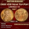 1909 VDB Lincoln Cent Near Top Pop! 1c ms67+ rd SEGS