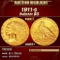 1911-s Gold Indian Half Eagle $5 Select+ Unc USCG