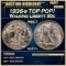1936-s Walking Liberty Half Dollar TOP POP! 50c ms67+ SEGS