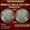 1890-cc Morgan Dollar Near Top Pop $1 ms65+ SEGS