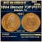 1864 Bronze Indian Cent TOP POP! 1c ms67 bn SEGS